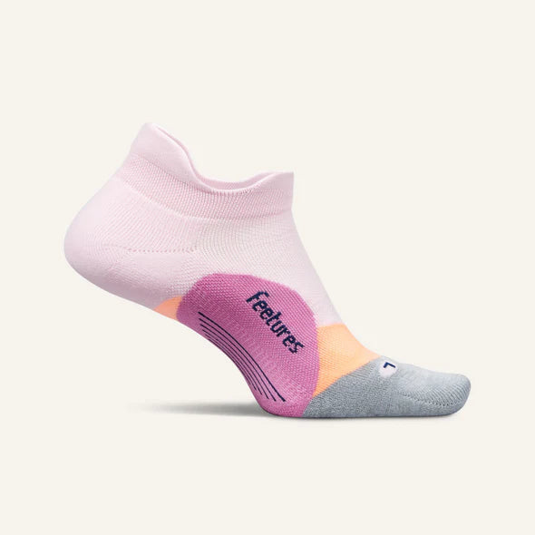 Elite Light Cushion No Show Tab Running Socks