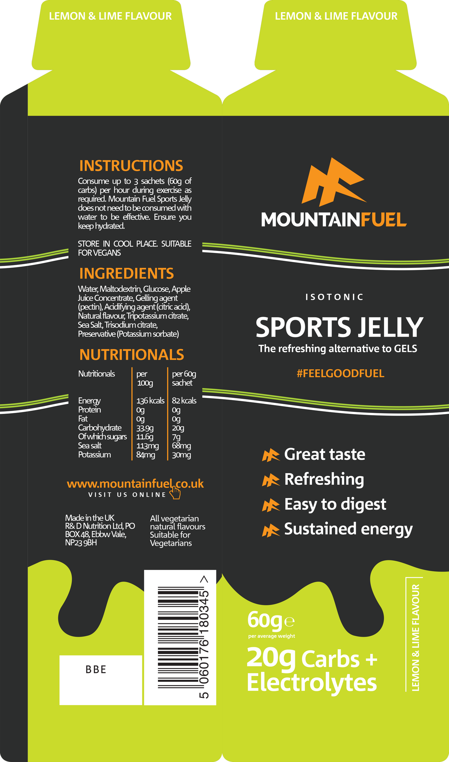 Mountain Fuel Sports Jelly